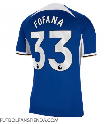 Chelsea Wesley Fofana #33 Primera Equipación 2023-24 Manga Corta